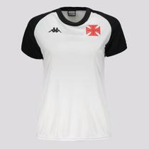Camisa Kappa Vasco Supporter Stripe Branca Feminina