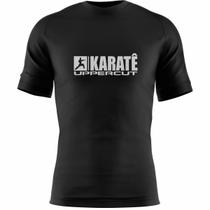 Camisa Karate HZT Treino - Dry Fit UV50+ Preta