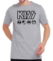 Camisa Kiss Banda Show Tour Rock Camiseta Masculina
