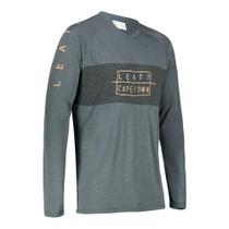 Camisa leatt mtb gravity 2.0 manga longa cinza coral xxg Camisa leatt mtb gravity 2.0 manga longa cinza coral xxg