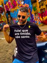 Camisa Legend Preta com frases P ao EXG Camisa Legend Preta com frases P ao EXG