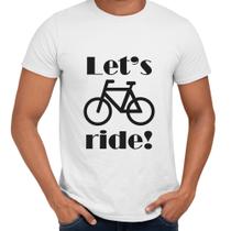 Camisa Let's Ride! Vamos Pedalar Bicicleta - Web Print Estamparia