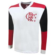 Camisa Liga Retrô Flamengo Mundial 1981 Longa