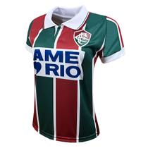 Camisa Liga Retrô Fluminense AME O RIO 1995 Feminina