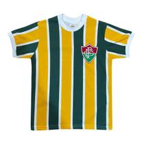 Camisa Liga Retrô Fluminense Brasil Infantil Edição Limitada