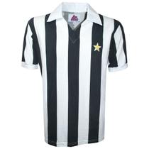 Camisa Liga Retrô Juventus 1976 Preto Branco