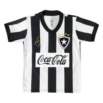 Camisa Liga Retrô Mauricio Botafogo 1989 Cola Infantil Camisa Liga Retrô Mauricio Botafogo 1989 Cola Infantil