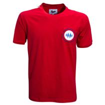 Camisa Liga Retrô Munique 1980 Masculino - Vermelho