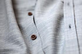 Camisa linho cinza Camisa linho cinza