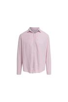 Camisa Linho Manga Longa Rosa Camisa Linho Manga Longa Rosa