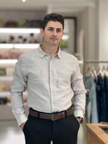 Camisa linho men porto & co