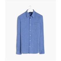 Camisa linho ml richards basica bolso-wds20-20575-r-41 Camisa linho ml richards basica bolso-wds20-20575-r-41