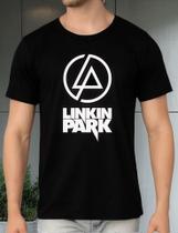 Camisa Link Park Banda De Rock Algodão Fio 30.1