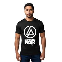 Camisa Linkin Park Camisa Estampada Unissex Básica Camisa Linkin Park Camisa Estampada Unissex Básica