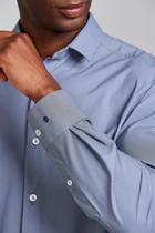 Camisa Lisa Tecnocomfy Slim Fit - Azul Marinho Camisa Lisa Tecnocomfy Slim Fit - Azul Marinho