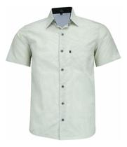 Camisa Listrada Manga Curta Lbl Com Bolso Não Amassa 3022