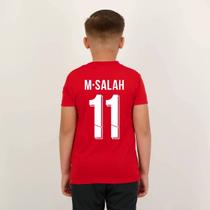 Camisa Liverpool M. Sallah 11 Juvenil Vermelha Camisa Liverpool M. Sallah 11 Juvenil Vermelha
