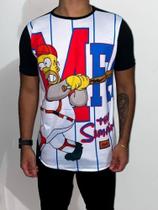 Camisa Long The Simpsons