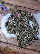 Camisa longa onça fem