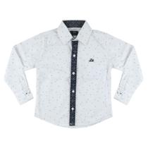 Camisa Look Jeans Clássica Branca - BRANCO - 02 Camisa Look Jeans Clássica Branca - BRANCO - 02