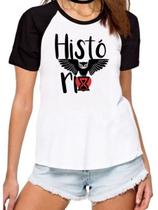 Camisa love história faculdade curso universitária camiseta