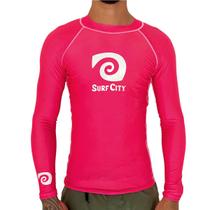 Camisa Lycra Recortes UV 50+ Manga Longa Surf City