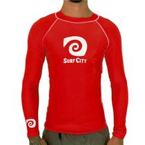 Camisa Lycra Recortes UV 50+ Manga Longa Surf City
