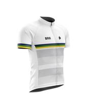 Camisa Lynce Brasil Branca Masculina Listras