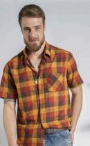 Camisa m/c beagle xadrex Camisa m/c beagle xadrex