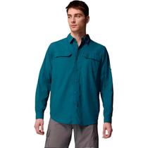 Camisa M Columbia Masculina Silver Ridge Ii Azul Petroleo Camisa M Columbia Masculina Silver Ridge Ii Azul Petroleo