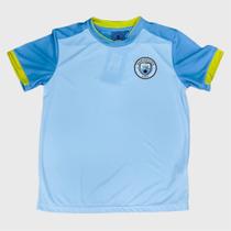Camisa Manchester City Balboa Dry Fit Juvenil Branco