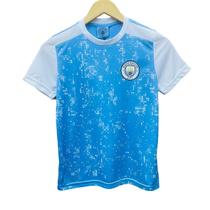 Camisa Manchester City Balboa Fit Quadriculado Juvenil