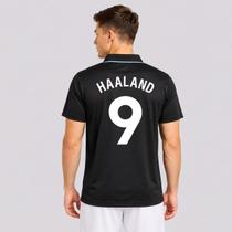 Camisa Manchester City Dry Fit 9 Haaland Preta Camisa Manchester City Dry Fit 9 Haaland Preta