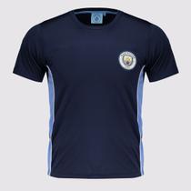 Camisa Manchester City Shield Juvenil Marinho Camisa Manchester City Shield Juvenil Marinho