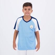 Camisa Manchester City Ultimato Juvenil Azul