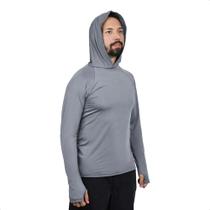 Camisa Manga Cumprida com Capuz Uv Proteção Solar