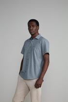 Camisa Manga Curta com Bolso Comfort - Verde