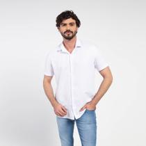 Camisa Manga Curta Docthos Relaxed Fit Lisa Maquinetada