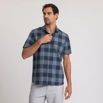 Camisa Manga Curta Docthos Relaxed Fit Xadrez Exclusivo