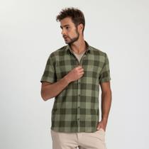 Camisa Manga Curta Docthos Relaxed Fit Xadrez Exclusivo