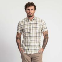 Camisa Manga Curta Docthos Slim Xadrez Exclusivo