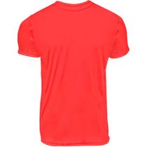 Camisa manga curta gola redonda Dryfit proteção UV - Vermelho - G