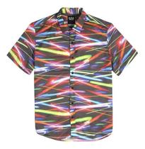 Camisa Manga Curta Lost Lights And Lasers Camisa Manga Curta Lost Lights And Lasers