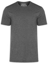 Camisa manga curta masculina cinza Tamanho M
