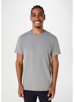Camisa manga curta masculina cinza Tamanho PP