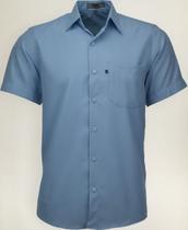 Camisa Manga Curta Microleve Amil Com Bolso Não Amassa 440