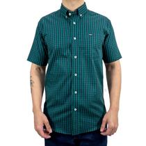 Camisa Manga Curta Xadrez Masculina Dawson