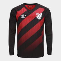 Camisa Manga Longa Athletico Paranaense I 26/27 Torcedor Umbro Masculina Camisa Manga Longa Athletico Paranaense I 26/27 Torcedor Umbro Masculina