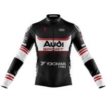 Camisa Manga Longa Audi Ciclismo Mtb Dry Fit Bicicleta