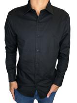 Camisa manga longa basica lisa 120001015 Camisa manga longa basica lisa 120001015